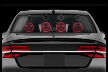 LED Emoji Car Display
